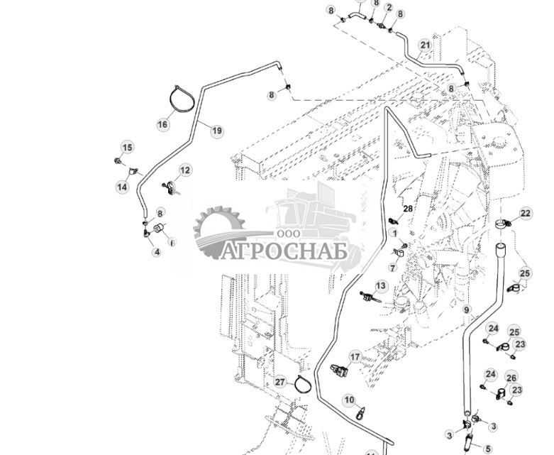 Шланги радиатора и расширительного бачка, Tier 2 - ST832198 1109.jpg